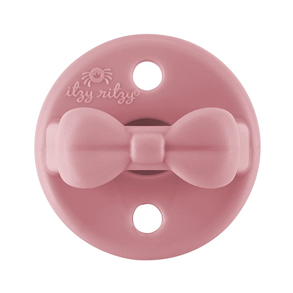 Sweetie Soother Orthodontic Pacifier - Ballet Slipper & Primrose 6-18M