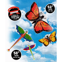 Sky Glide Kite Shaped Kites Butterfly and Dragon