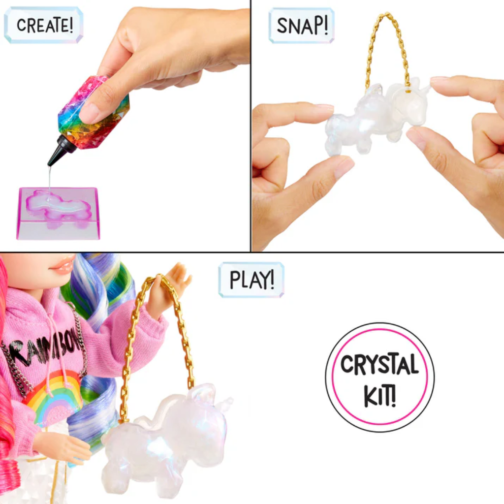 Rainbow High Creative Crystals Fashion Doll- Amaya