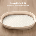 KeaBabies Isla Fitted Bassinet Sheets Meadow 2pk