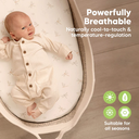 KeaBabies Isla Fitted Bassinet Sheets Meadow 2pk
