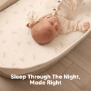 KeaBabies Isla Fitted Bassinet Sheets Meadow 2pk