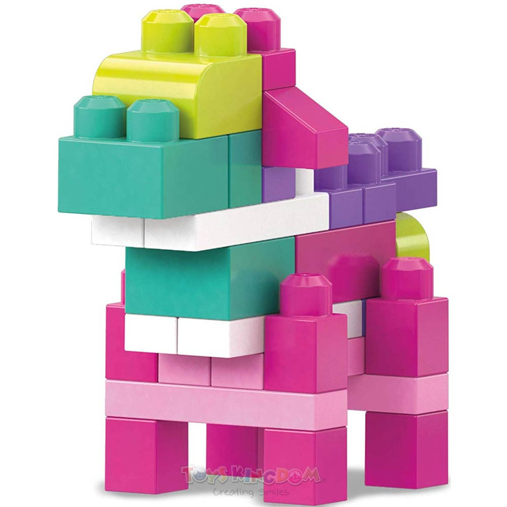 Mega Bloks Big Building Bag (Pink)