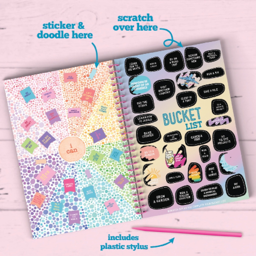 Craft-tastic Scratch &amp; Sticker Journal