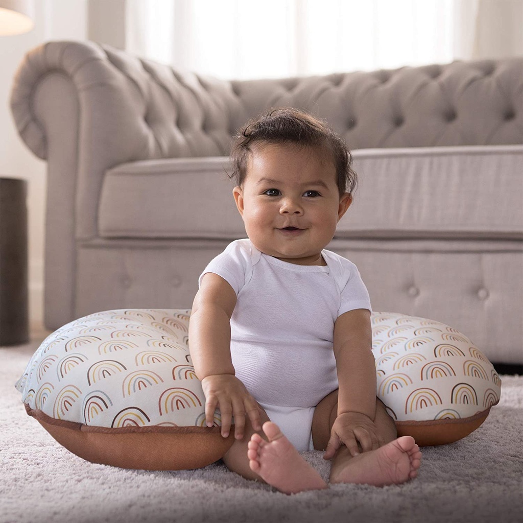 Boppy Organic Slipcover Spice Rainbows