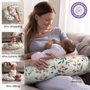 Boppy Pillow with Cover Pink Garden