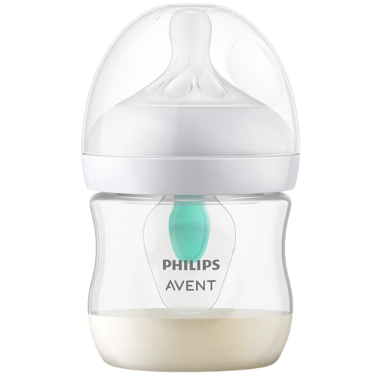 Avent Natural Response w Anti-Colic Valve 4oz Bottle