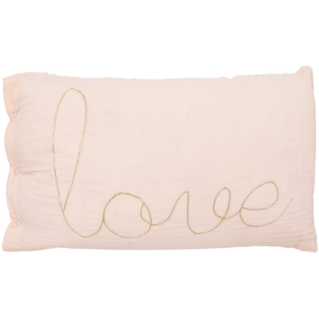 Love Cotton Gauze Cushion
