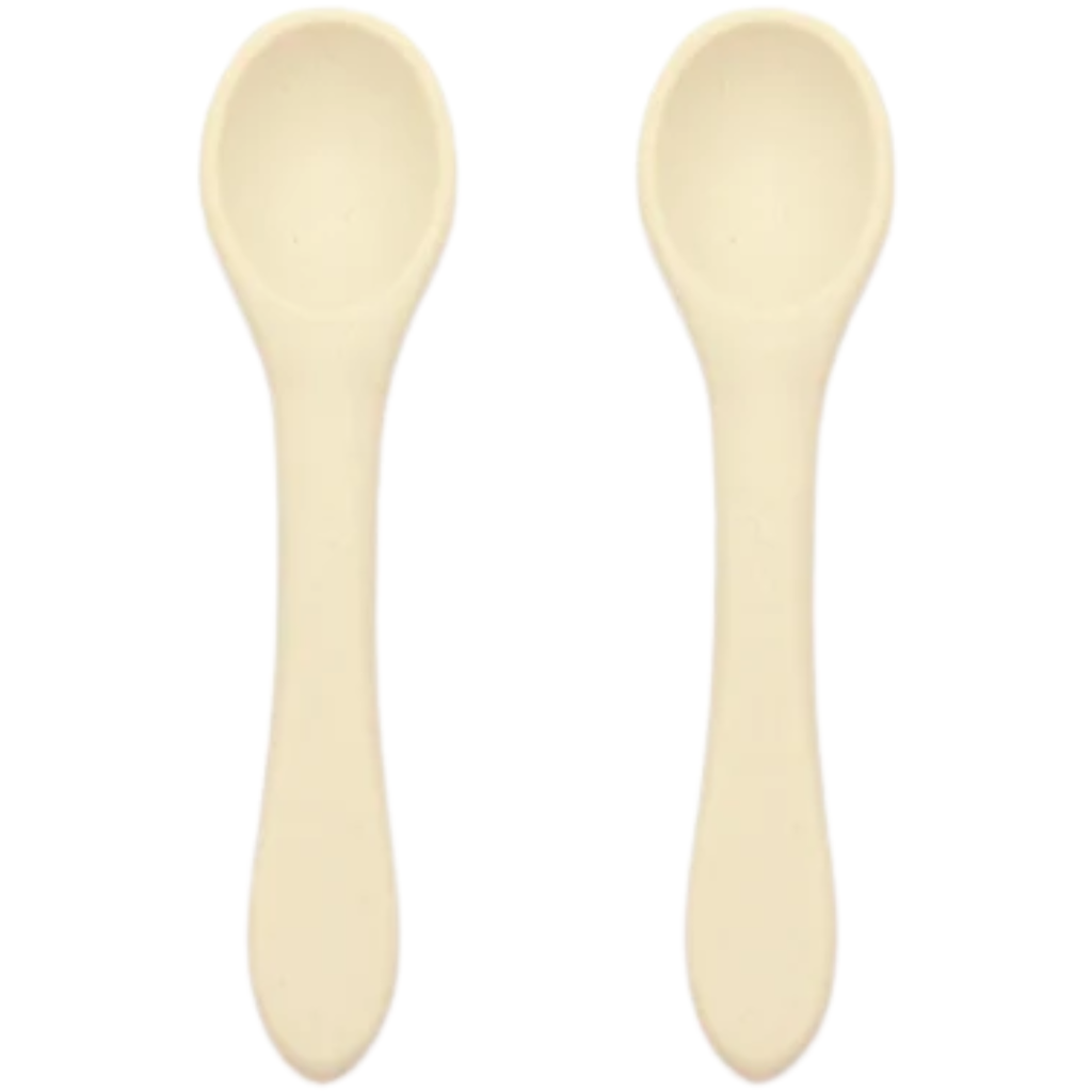 Stage One Silicone Spoon Set Coconut 