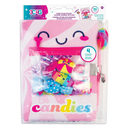 Candy Plush Pocket Locking Journal 