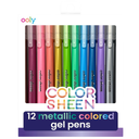 Color Sheen Metallic Gel Pens 12pk