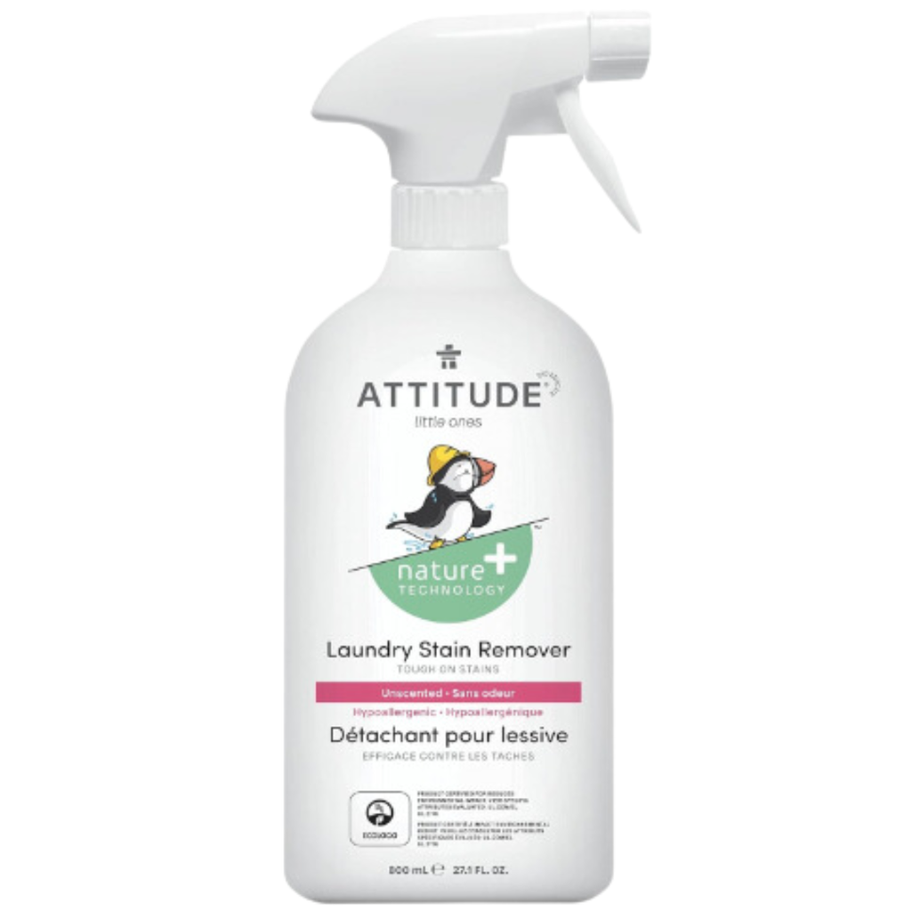 Attitude Baby Laundry Stain Remover Spray Unscented 27oz