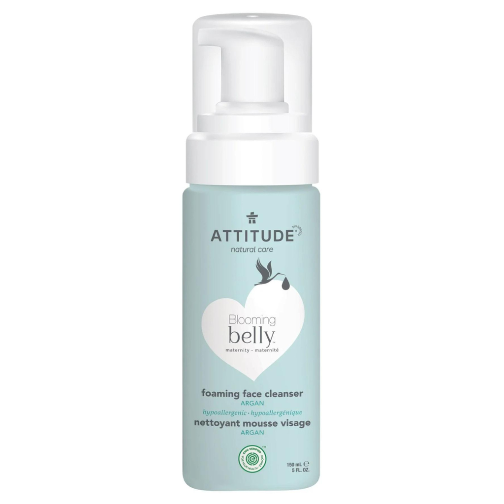 Attitude Blooming Belly Pregnancy Foaming Face Cleanser Argan 5oz