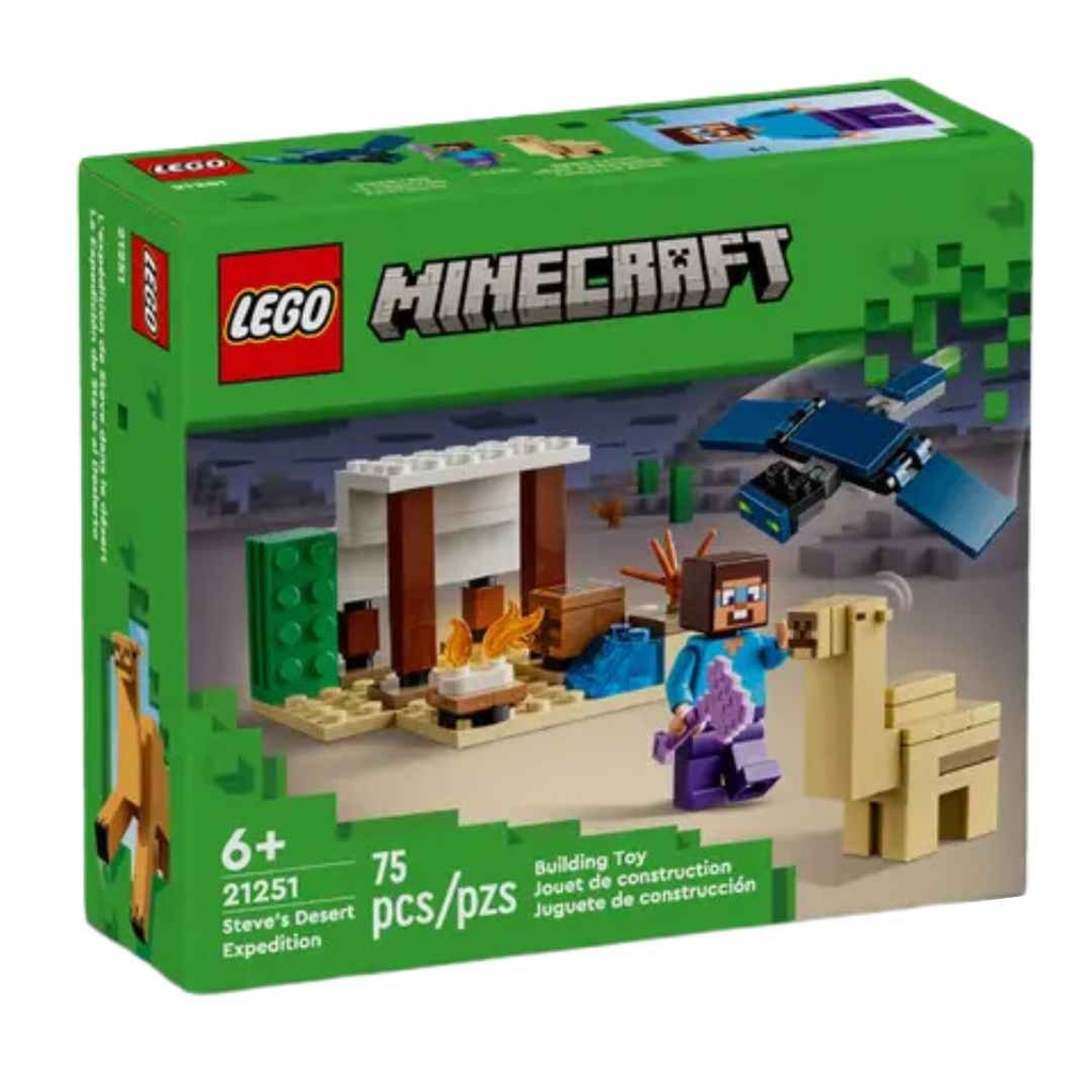 Lego Minecraft Steve's Desert Expedition