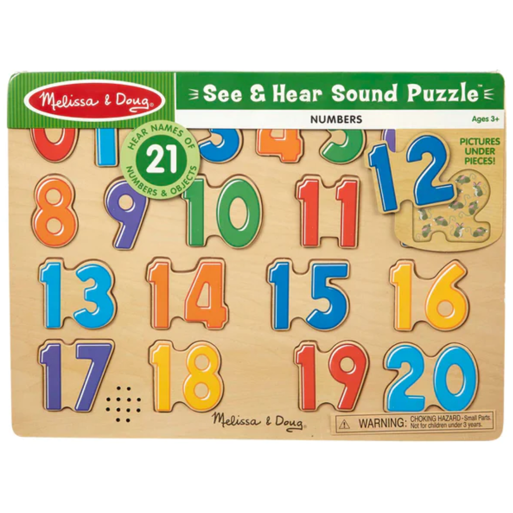 Melissa & Doug Sound Puzzle Numbers