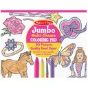 Melissa & Doug Jumbo Coloring Pad Pink