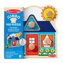 Melissa & Doug Jumbo Knob Puzzle First Shapes
