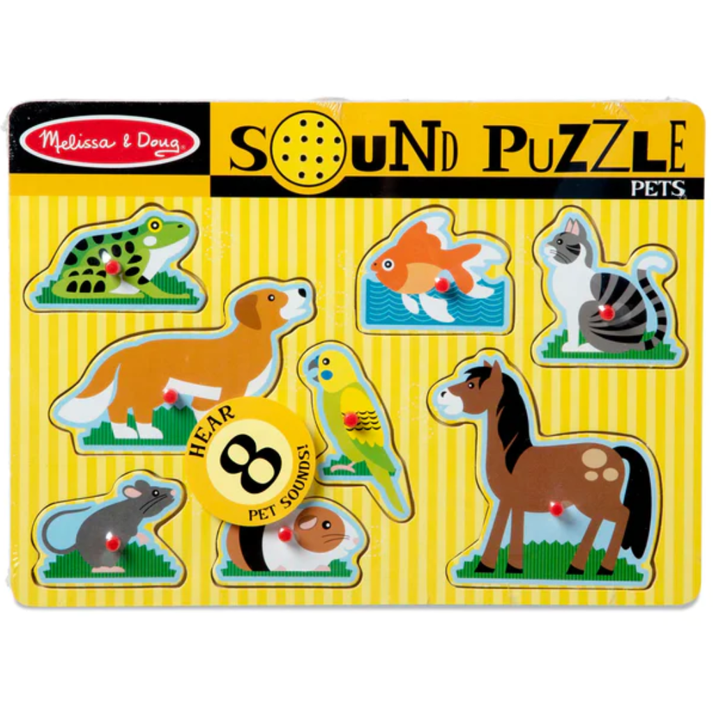 Melissa & Doug Sound Puzzle Pets