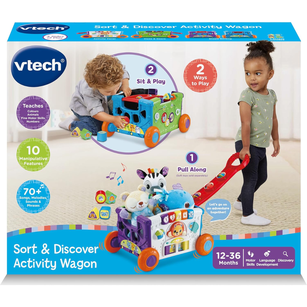 VTech Sort & Discover Activity Wagon