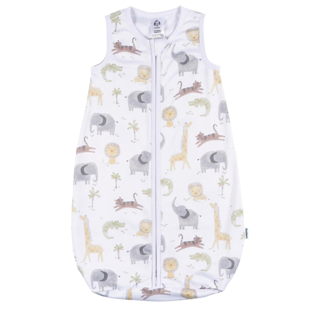 Gerber Sleep Sack Neutral Animal Geo