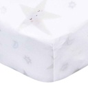 Gerber Knit Crib Sheet Celestial Stars