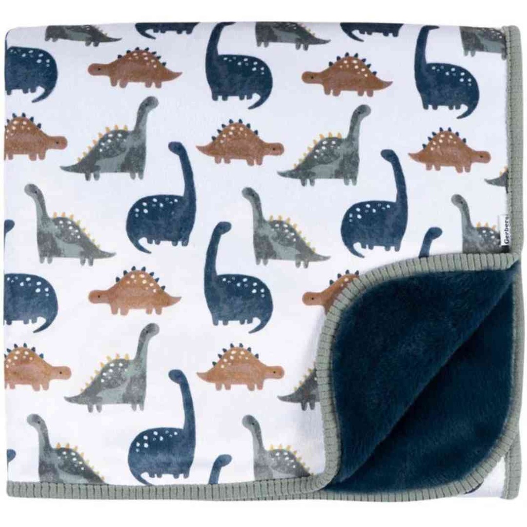 Gerber Plush Blanket Dino Time