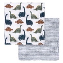 Gerber Muslin Blankets Dino Time 2pk