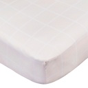Gerber Knit Crib Sheet Retro Floral Squares