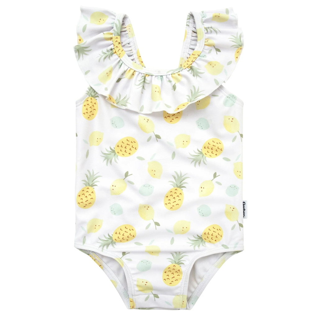 Gerber Swimsuit Pineapples 6-9M