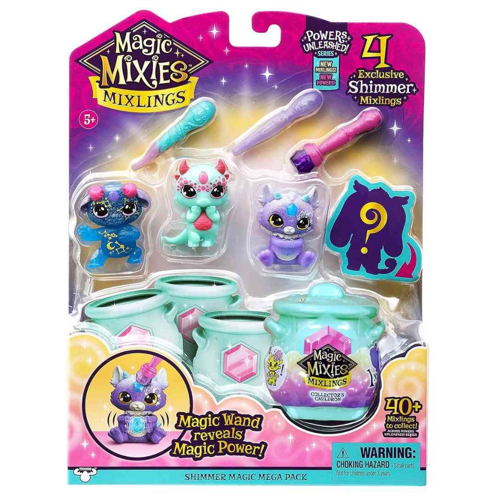 Magic Mixies Mixlings S2 Shimmer Magic Mega Pack 4pk