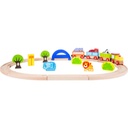 Wooden My Zoo Toy Train Set