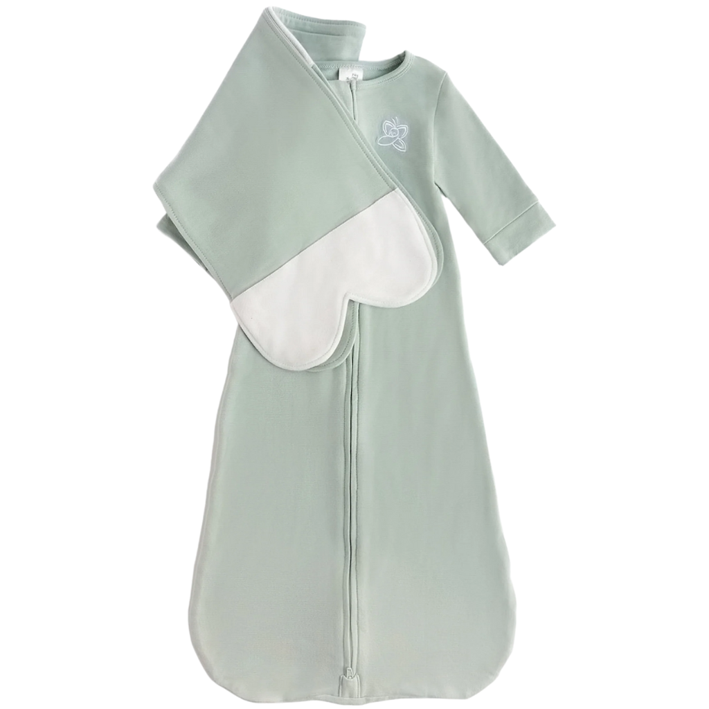Butterfly Swaddle Sage Green Small 7-12lbs