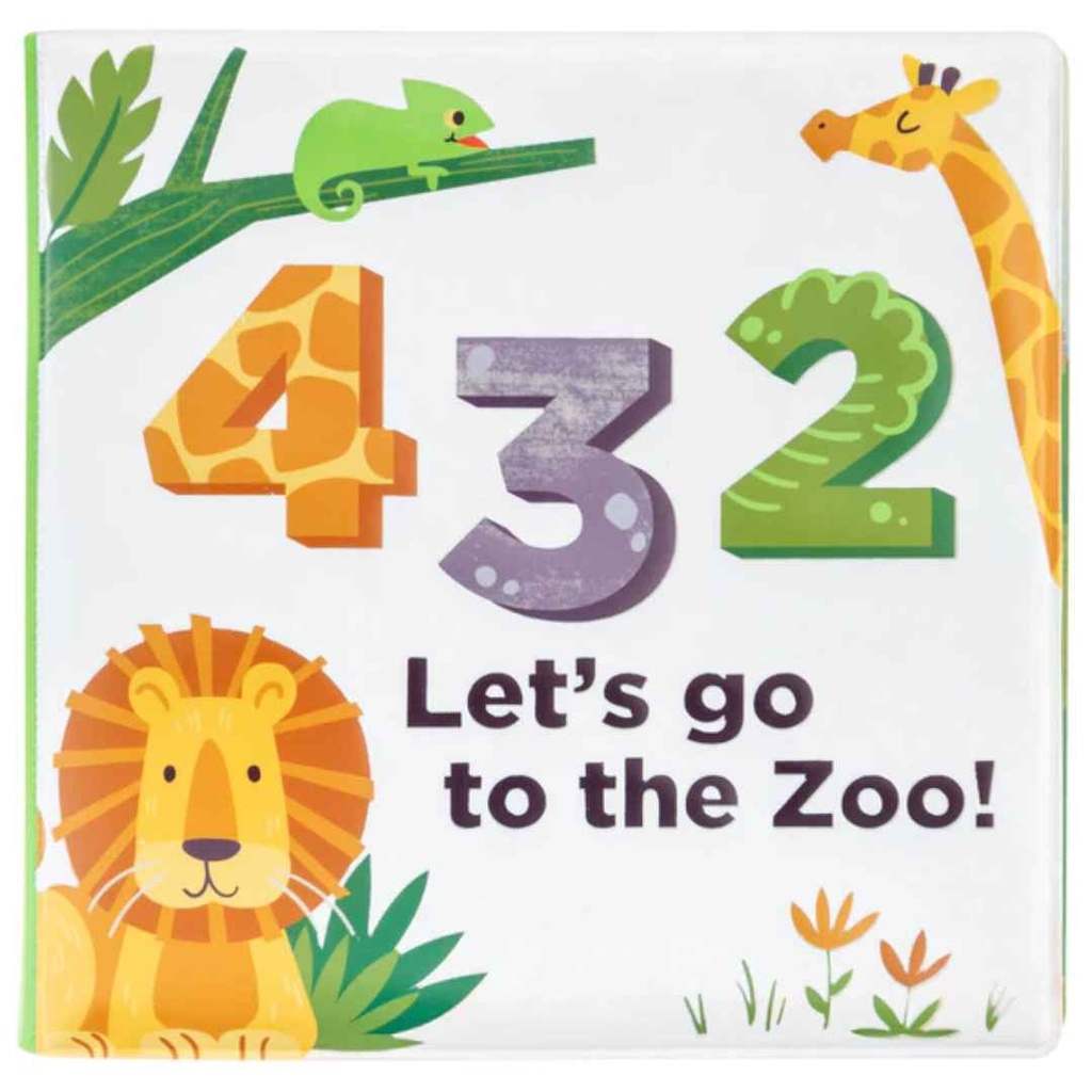 Color Changing Bath Book Zoo