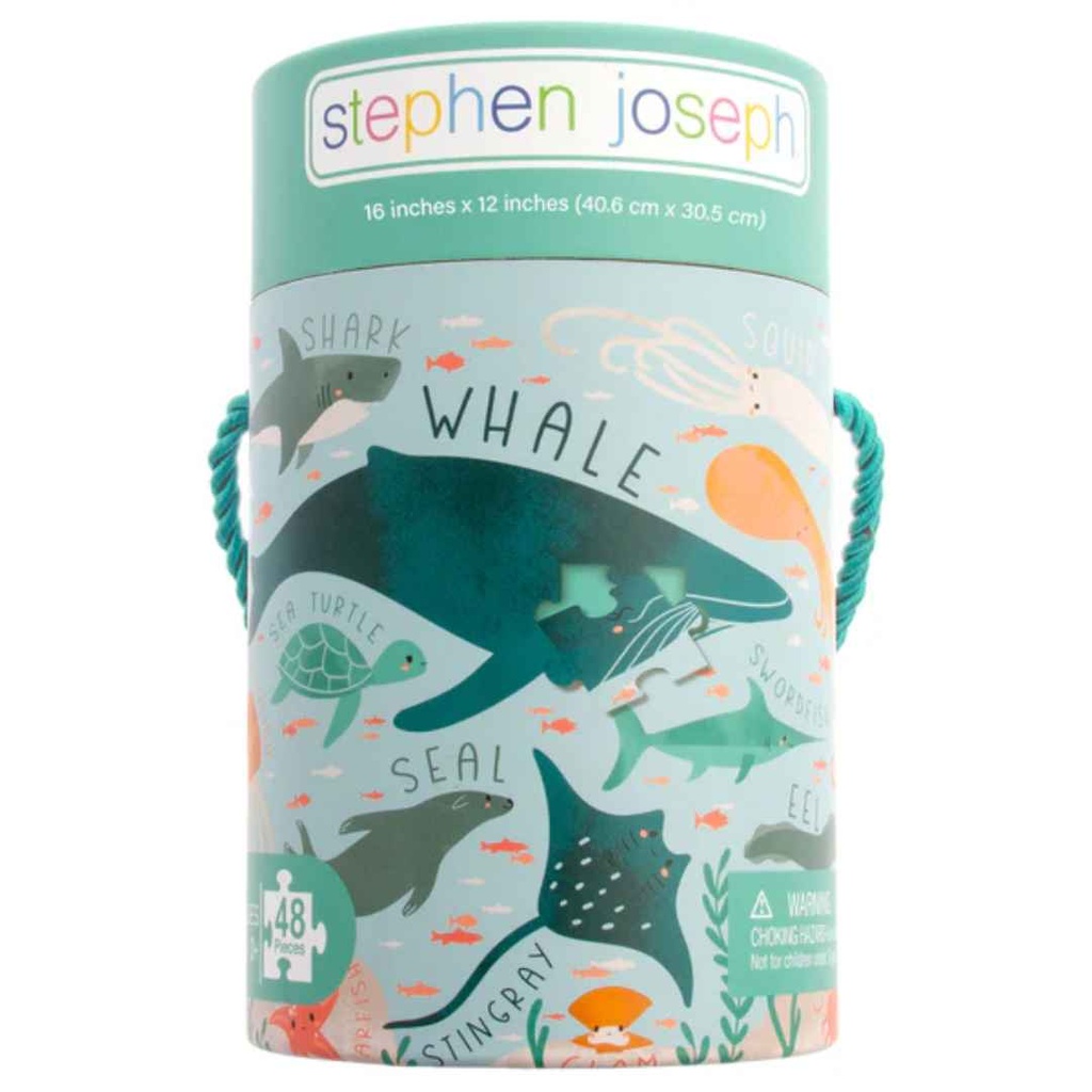 Canister Puzzle Sea Life