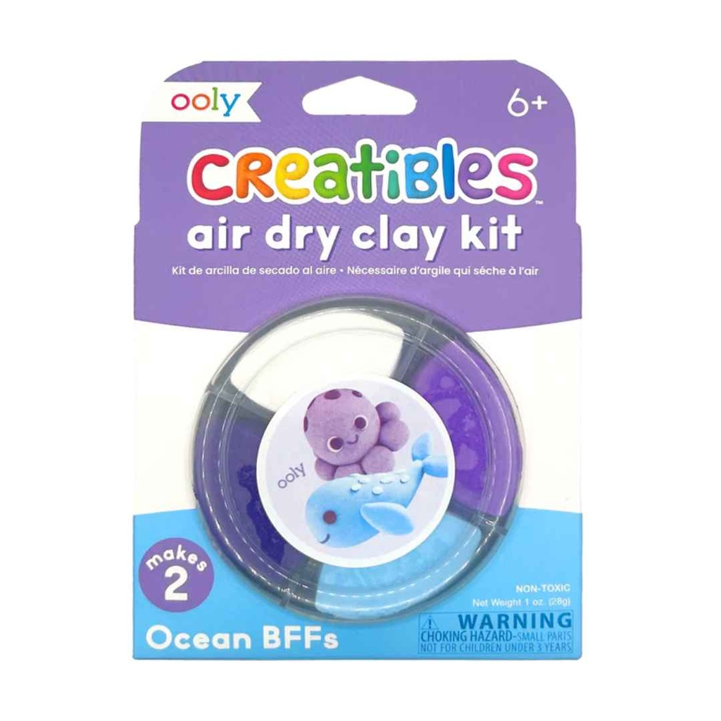 Creatibles D.I.Y. Air-Dry Clay Kit Ocean BFFs