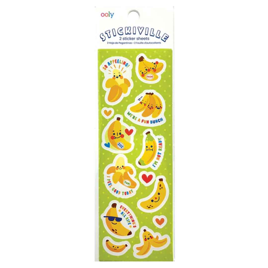 Stickiville Lil Bananas Glossy Stickers
