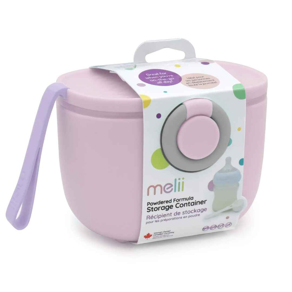 Melii Powdered Formula Storage Container Pink