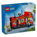 Lego City Red Double-Decker Sightseeing Bus