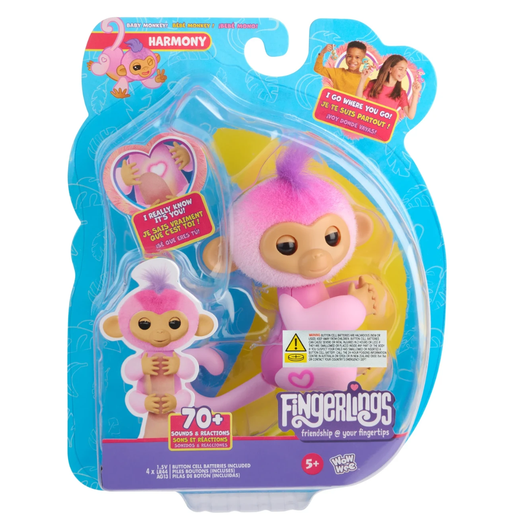 Fingerlings Monkey 2.0 Assorted