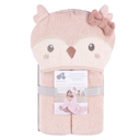 Just Born Character Towel Pink Owl