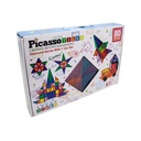 PicassoTiles Magnetic Building Block Set with Car 80pc
