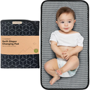 KeaBabies Swift Diaper Changing Mat Black Geo