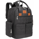 KeaBabies Bree Diaper Backpack Charcoal