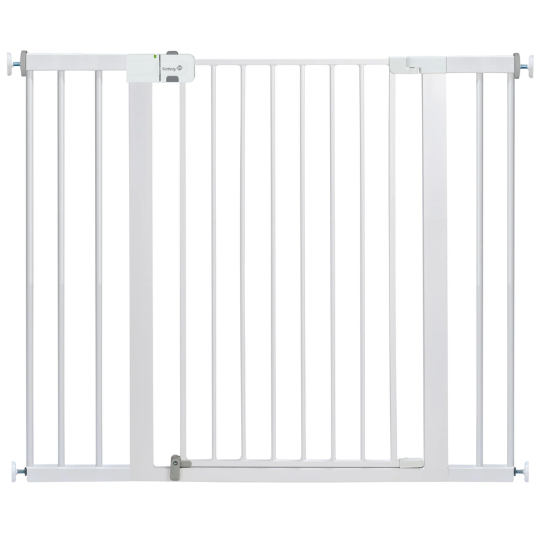 Safety 1st Easy Install Tall & Wide Gate with Wall Cups White