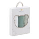 Muslin Swaddle Green 3pk