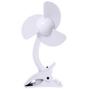 Strollerbuddy Ezy-Fit Clip on Fan White