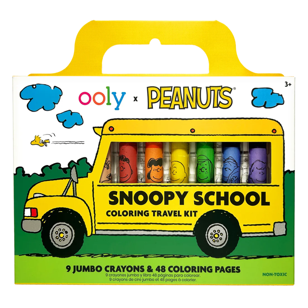 Peanuts - Snoopy School Coloring Travel Kit