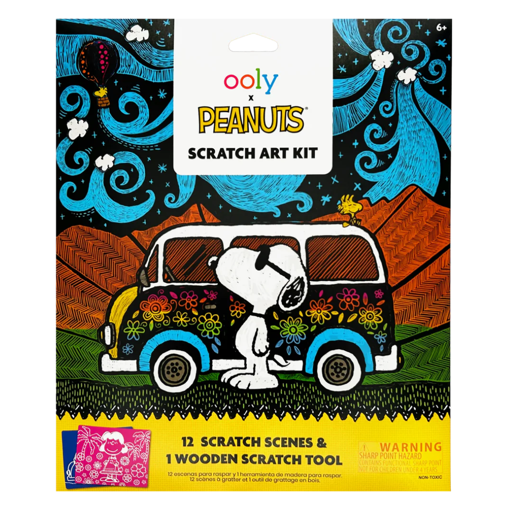 Peanuts - Scratch Art Kit