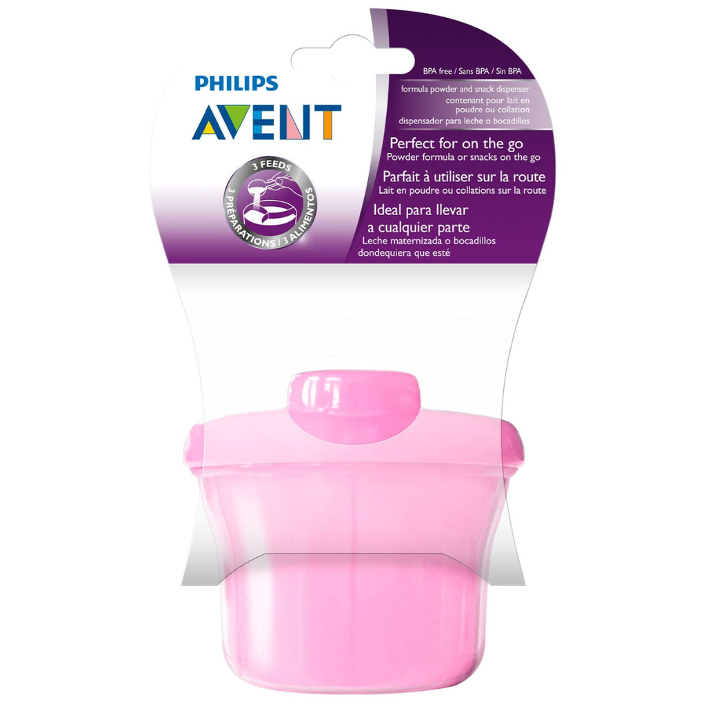Avent Milk Powder Dispenser Pink