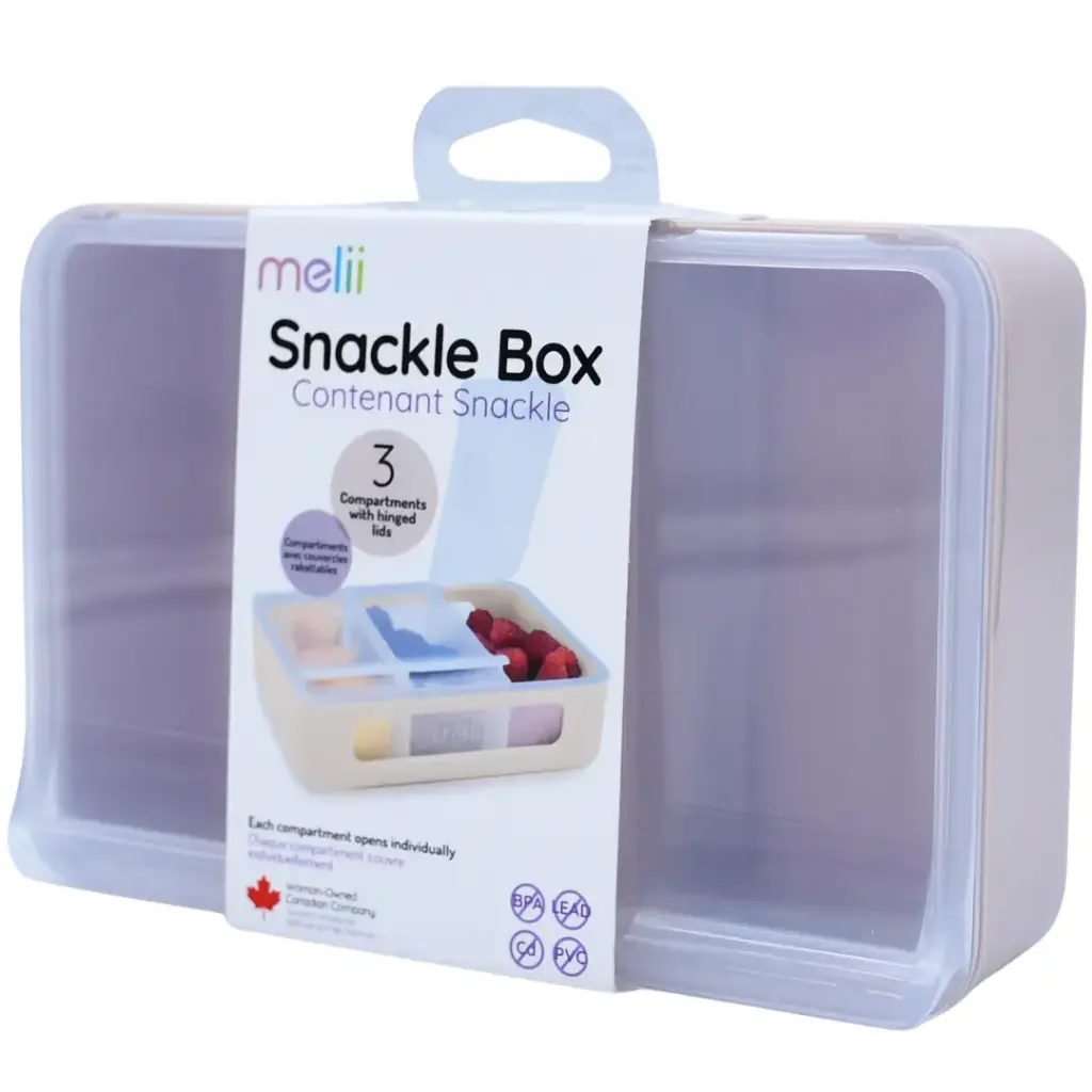 Melii Snack Box 3 Compartment Oatmilk